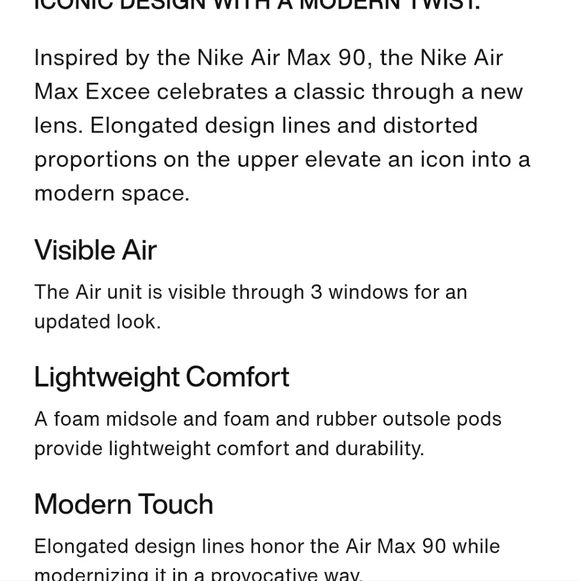 Nike Women's Excee Sneakers in Alabaster Light Lemon Twist sz 8.5 - Picture 3 of 11